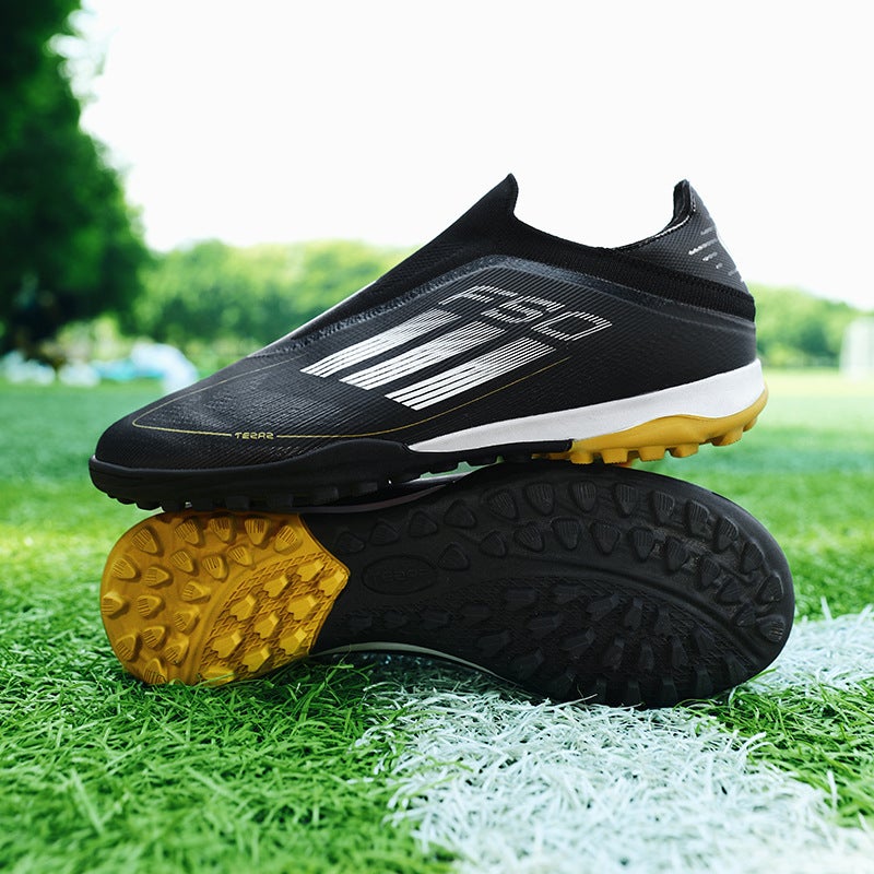 Messi F50 Football Shoes Ultra-Light Fg Long Broken Nails Tf Laceless Speed Falcon Adult Men'S And Women'S Training Shoes - Image 5